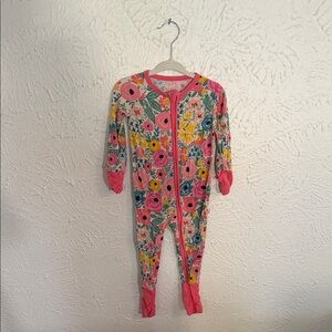 Little Sleepies 6-12 Months Secret Floral Garden Zippy